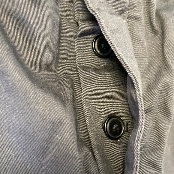 Zara Origins Black Straight Leg Drawstring Pants Mens 31 - Picture 7 of 7